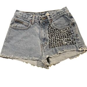 Vintage Calvin Klein studded shorts